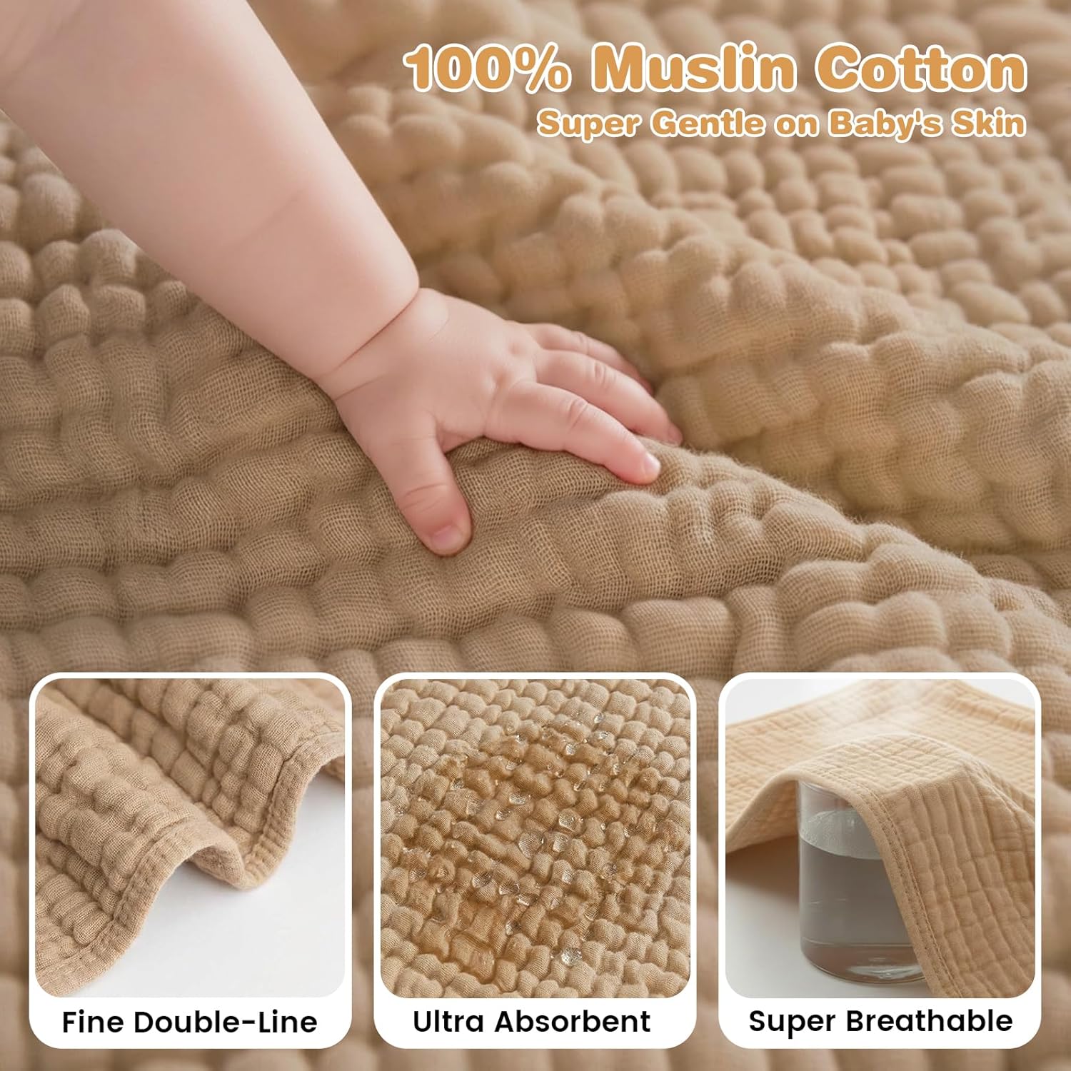 Hooded Baby Bath Towels for Newborn