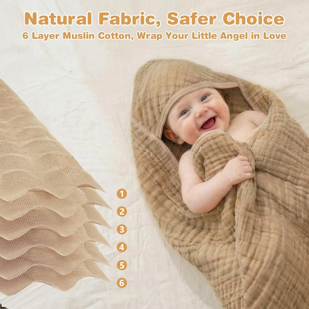 Hooded Baby Bath Towels for Newborn