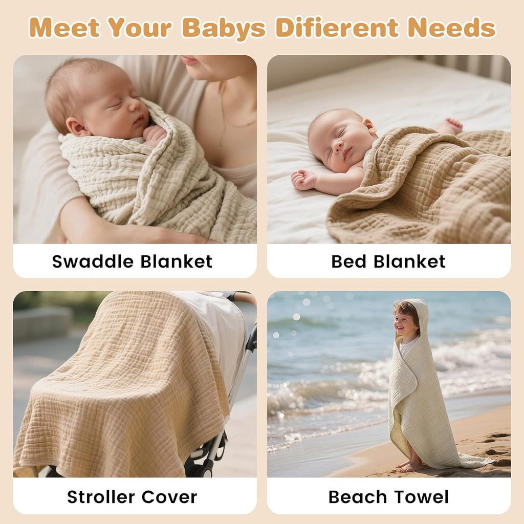 Hooded Baby Bath Towels for Newborn